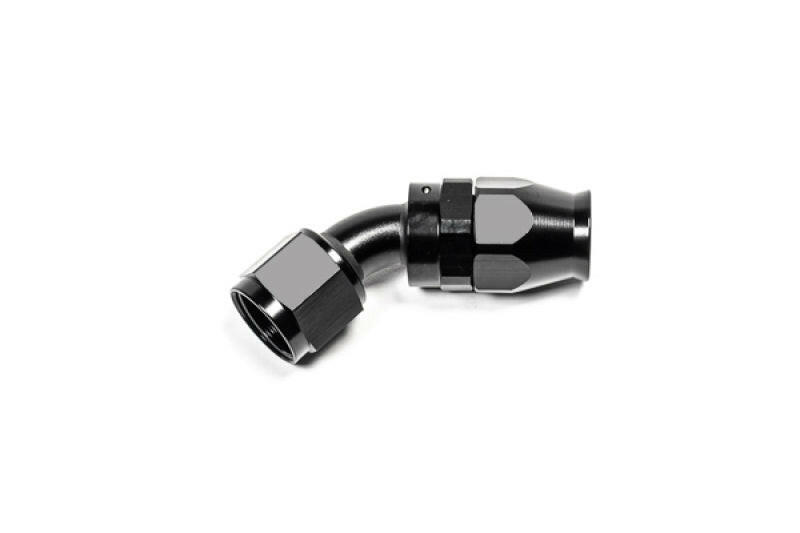 Radium Engineering 10AN Hose End 45 Degree PTFE - BLACK Hoses Radium Engineering