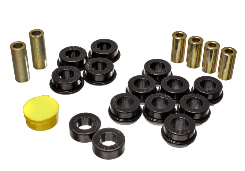 Energy Suspension 90-93 Honda Accord/Odyssey Black Front Control Arm Bushing Set Bushing Kits Energy Suspension