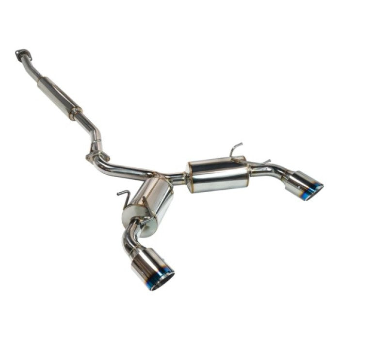 REMARK Elite Spec Cat-Back Exhaust, Toyota GR86 / Subaru BRZ 2022+, Burnt Stainless Tip Cover Catback Remark
