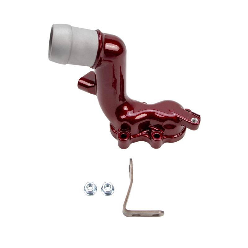 Wehrli 11-16 6.6L Duramax Thermostat Housing - Red Thermostat Housings Wehrli