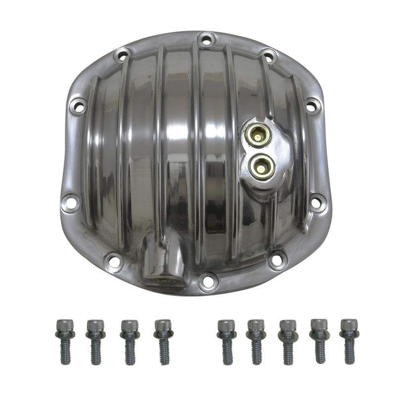 Yukon Gear Polished Aluminum Replacement Cover For Dana 30 Standard Rotation Diff Covers Yukon Gear & Axle