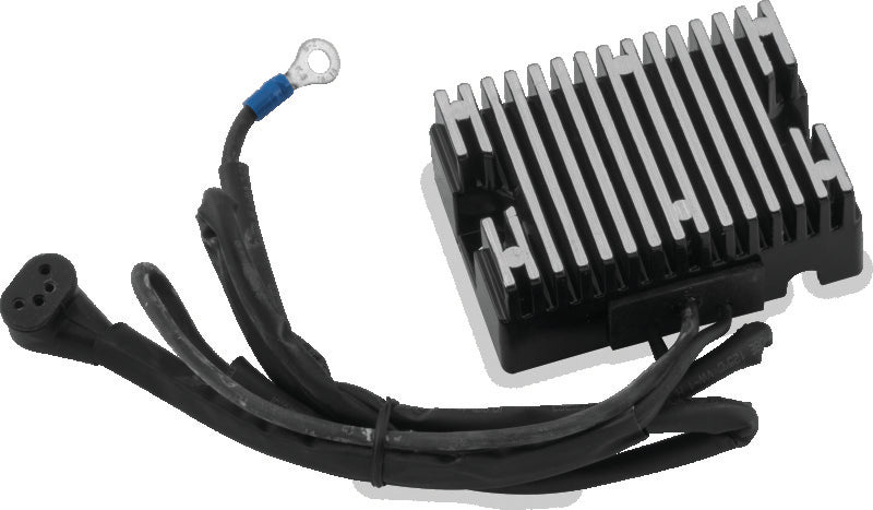 Twin Power 70-75 Big Twin Voltage Regulator Black Replaces H-D 74510-70A 15 Amp Voltage Regulators TwinPower