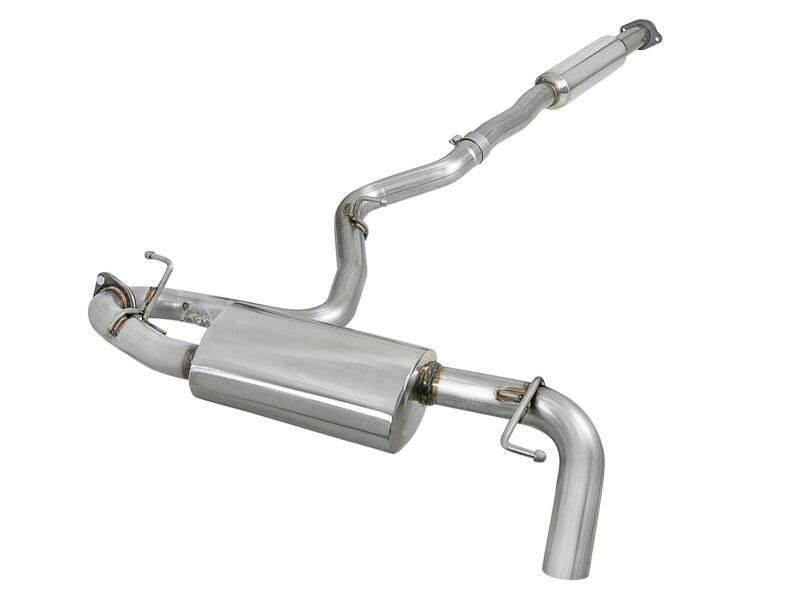 aFe POWER Takeda 2.5in 304 SS Cat-Back Exhaust System Subaru Crosstrek 18-19 H4-2.0L Catback aFe