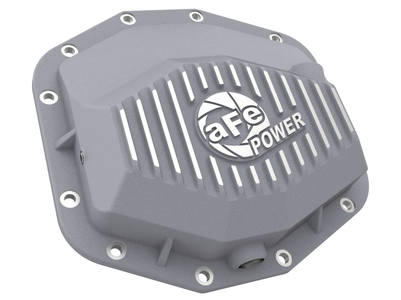 aFe 21-22 RAM 1500 TRX HEMI V8 6.2L(sc) Street Series Rear Differential Cover Raw w/ Machined Fins Diff Covers aFe