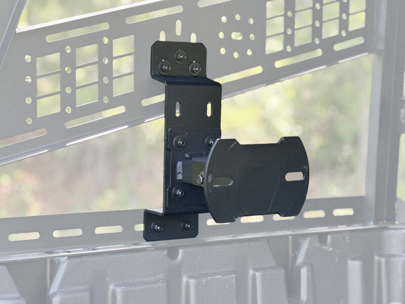 Seizmik 15-24 Can-Am HD7-10 Defender/Polaris 570-1000 Ranger XP/Crew Bed Rack Spare Tire Holder Cargo Organization Seizmik