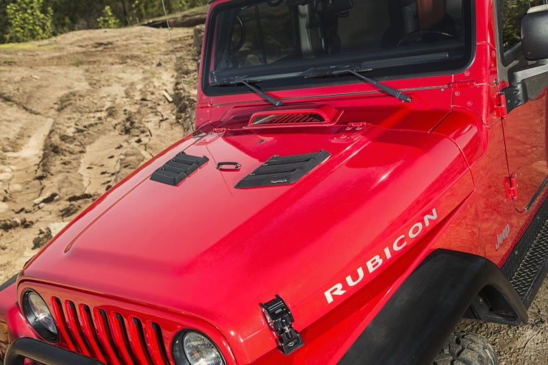 Rugged Ridge Performance Hood Vents 97-18 Jeep Wrangler Hoods Rugged Ridge