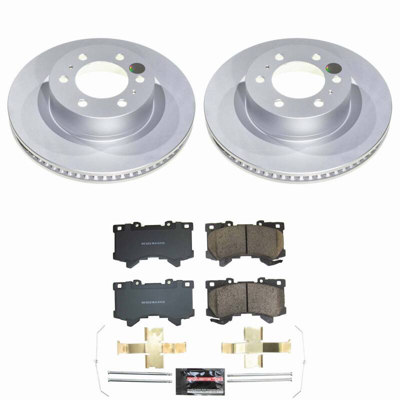 Power Stop 23-26 Toyota Sequoia Front Z23 Coated Brake Kit Brake Kits - Performance D&S PowerStop