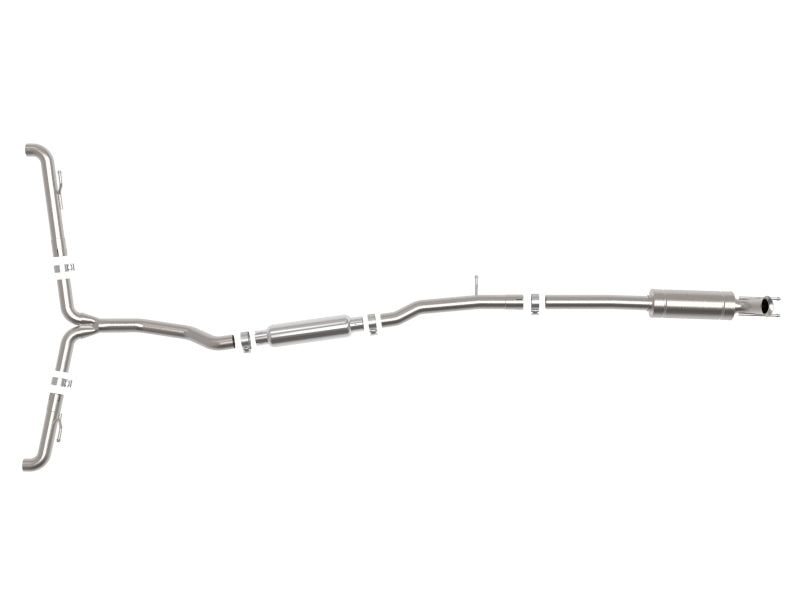 aFe Mercedes Benz GLA250 14-19 L4-2.0L (t) MACH Force-Xp 2-1/2in to 2-1/4in 304 SS Cat-Back Exhaust Catback aFe