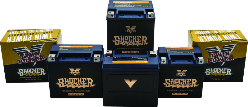 Twin Power YTX-14L Shocker Gel Battery Replaces H-D 65958-04 220 CCA Batteries TwinPower