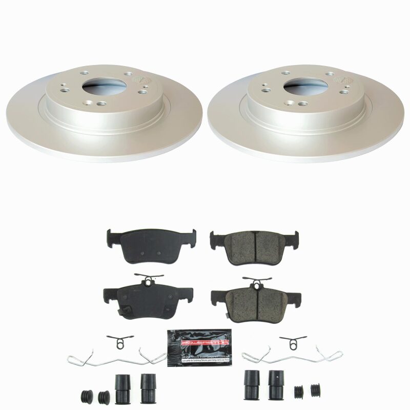 Power Stop 23-25 Acura Integra Rear Z23 Coated Brake Kit Brake Kits - Performance D&S PowerStop