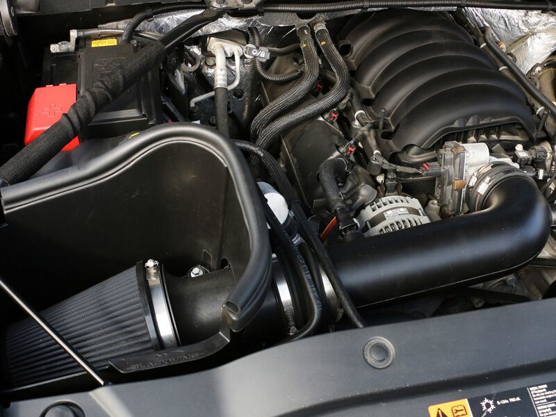 SLP 2014-2017 GM/GMC Truck/SUV 5.3L / 6.2L Blackwing Cold-Air Induction Package Cold Air Intakes SLP