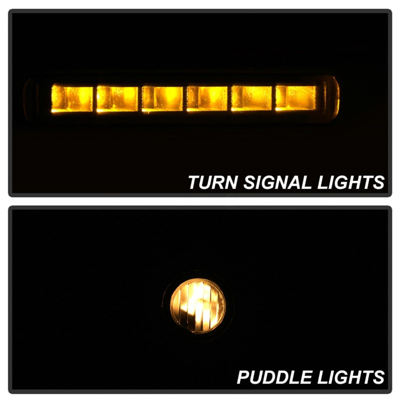 xTune 04-06 Ford F-150 Heated Amber Seq LED Signal OEM Pwr Mirrors (Pair) (MIR-03FF04-G2-PW-RAM-SET) Side Mirrors SPYDER