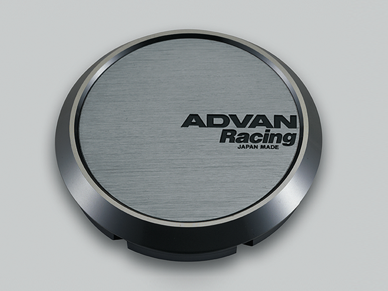 Advan 63mm Flat Center Cap - Hyper Black Wheel Center Caps Advan