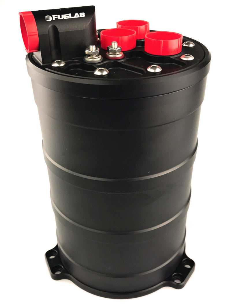 Fuelab Single 340 LPH E85 Pump Fuel Surge Tank System - 235mm Surge Tanks Fuelab