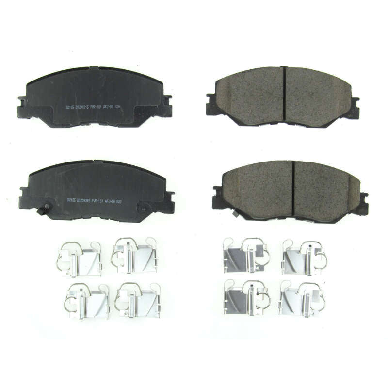 Power Stop 2019 Honda Insight Front Z17 Evolution Ceramic Brake Pads w/Hardware Brake Pads - OE PowerStop