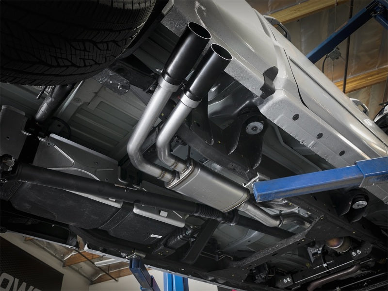 aFe Rebel Series 3in to 2.5in 409 SS Cat-Back Exhaust w/ Black Tips 09-18 GM Silverado/Sierra 5.4L Catback aFe