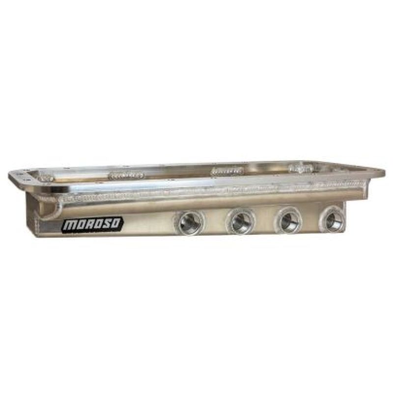 Moroso Chrysler Hemi (Incl. Keith Black/JP-1) Dry Sump 4 Pick Up 16AN Fittings Aluminum Oil Pan Oil Pans Moroso