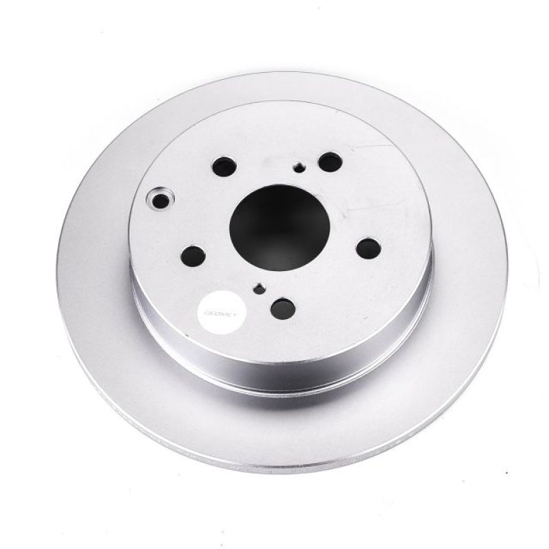 Power Stop 16-17 Toyota Mirai Rear Evolution Geomet Coated Rotor Brake Rotors - OE - Cryo PowerStop