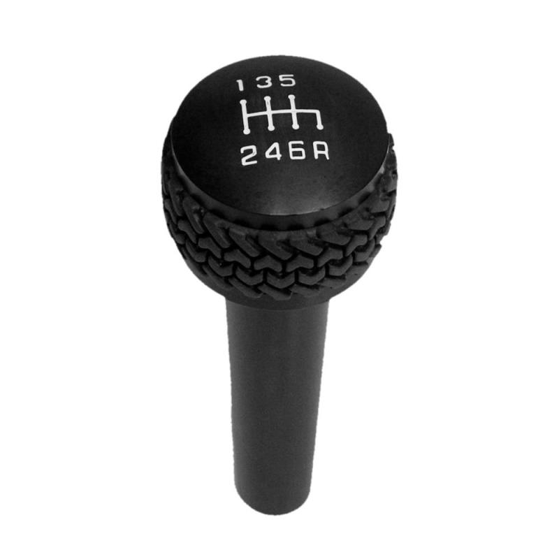DV8 Offroad 2005-2010 Jeep TJ/JK 6-Speed Shift Knob Black Finish Shift Knobs DV8 Offroad