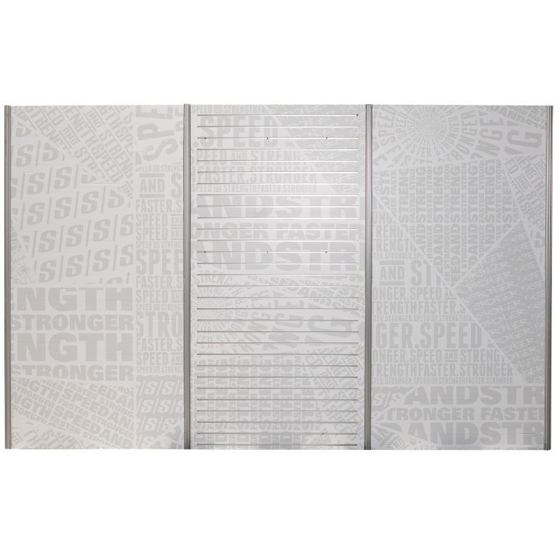 Speed and Strength Wall Apparel Kit Graphics POP Displays Speed and Strength