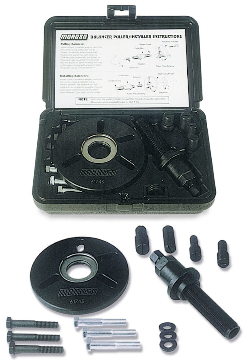 Moroso Harmonic Balancer Installation & Removal Kit Tools Moroso