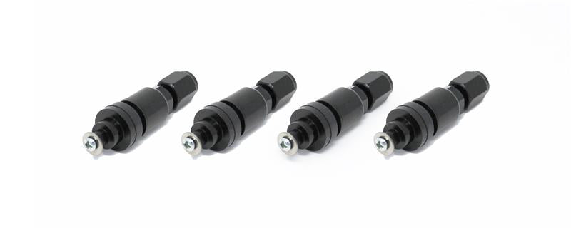Torque Solution Billet TPMS Valve Stem Kit (Black) 2008+ Subaru Legacy Impreza WRX / STi Valve Stems Torque Solution