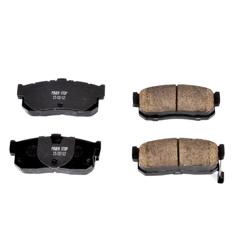 Power Stop 91-96 Infiniti G20 Rear Z16 Evolution Ceramic Brake Pads Brake Pads - OE PowerStop