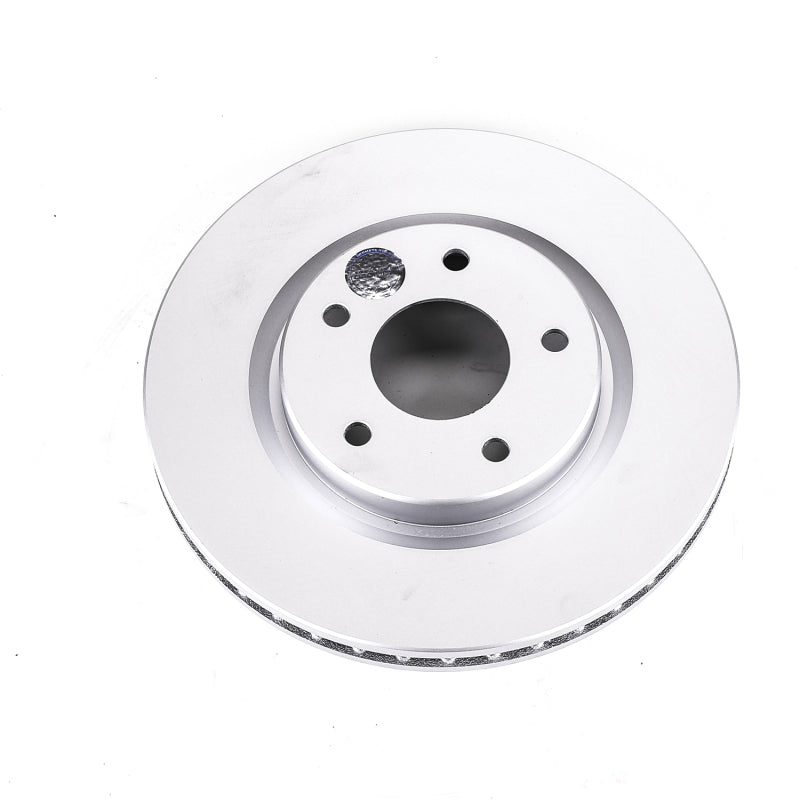 Power Stop 14-17 Nissan Leaf Front Evolution Geomet Coated Rotor Brake Rotors - OE - Cryo PowerStop