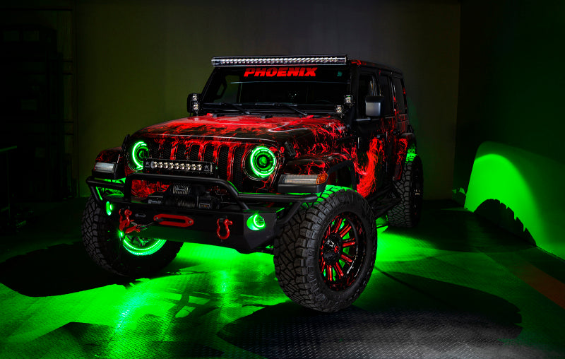 Oracle Jeep Wrangler JK/JL/JT High Performance W LED Fog Lights - w/o Controller Fog Lights ORACLE Lighting