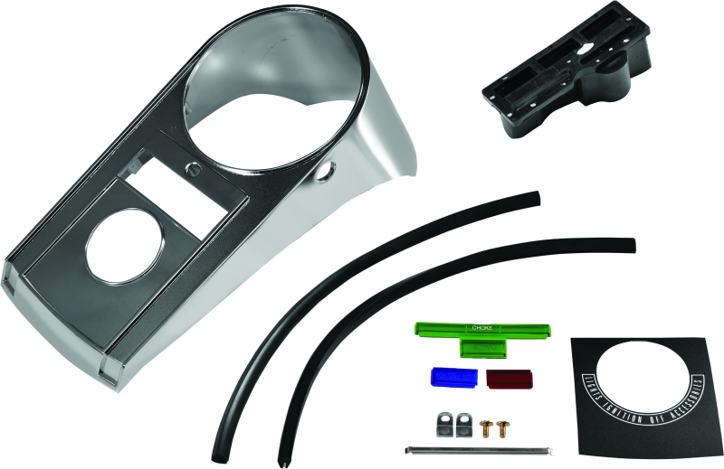Bikers Choice 68-84FL 71-72 FX 80-86 FXWG 84-95 Softail Chrome Cast Dash Replaces H-D 71241-77T 91 Dash & Interior Trim Bikers Choice