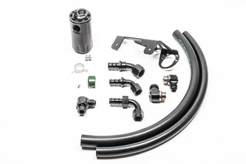 Radium Engineering Catch Can Kit CCV MK5 Supra Fluid Lock Oil Catch Cans Radium Engineering