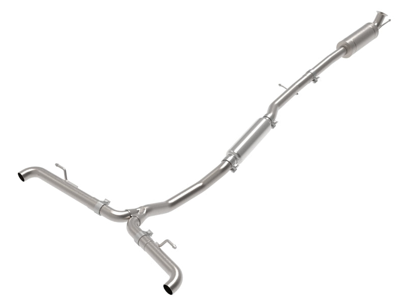 aFe Mercedes Benz GLA250 14-19 L4-2.0L (t) MACH Force-Xp 2-1/2in to 2-1/4in 304 SS Cat-Back Exhaust Catback aFe