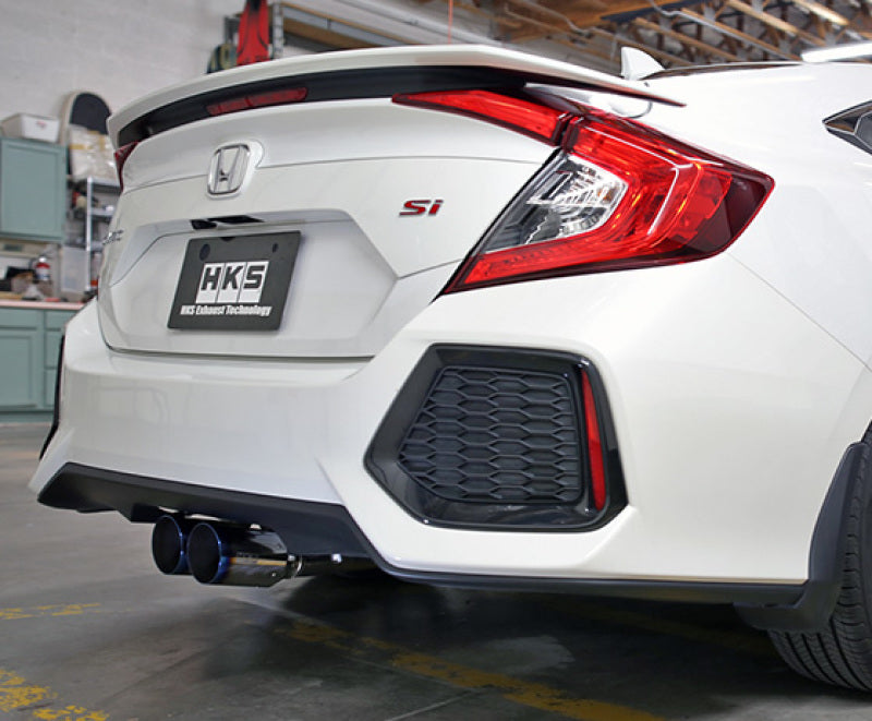 HKS 17+ Honda Civic Si Sedan (FC) Hi-Power Muffler Exhaust Catback HKS