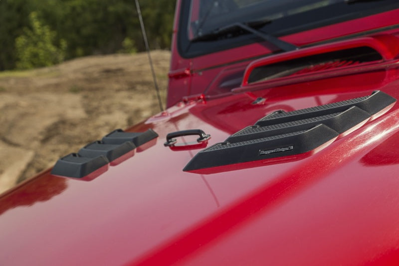 Rugged Ridge Performance Hood Vents 97-18 Jeep Wrangler Hoods Rugged Ridge