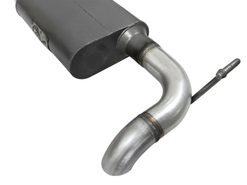 aFe Scorpion Exhaust System Cat Back 2.5in Aluminized Hi-Tuck 07-18 Jeep Wrangler JK V6 3.6/3.8L Catback aFe