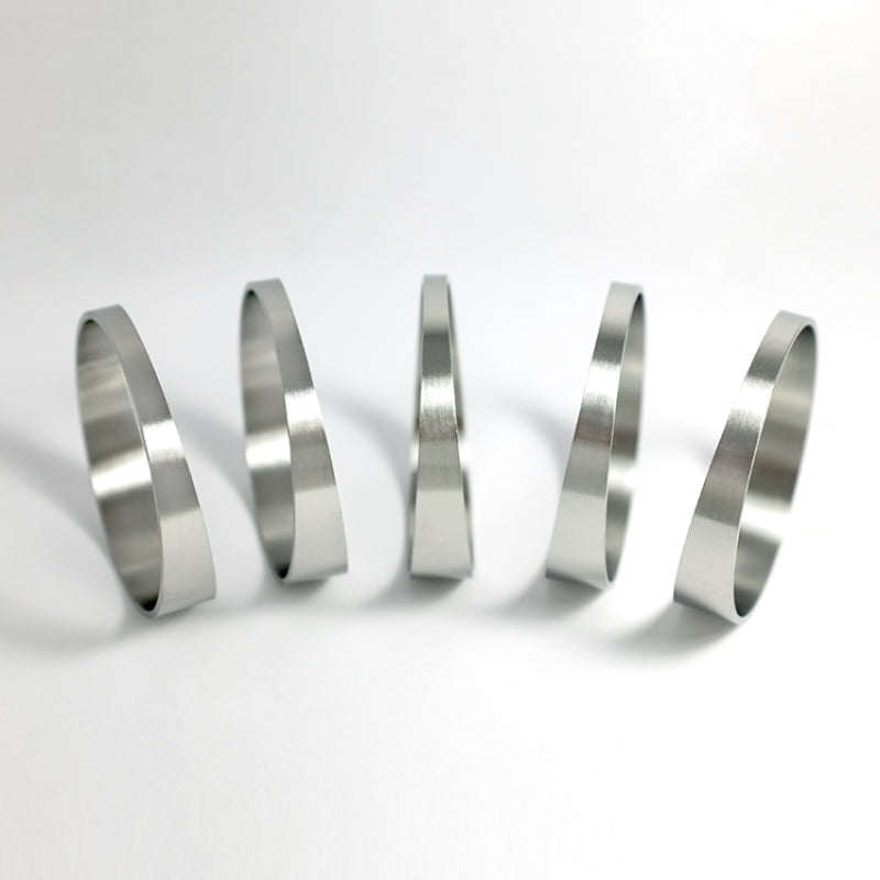 Stainless Bros 2.75.0in x 1D/2.75in CLR Tight Radius 16 Gauge Pie Cut - 5pk Steel Tubing Stainless Bros