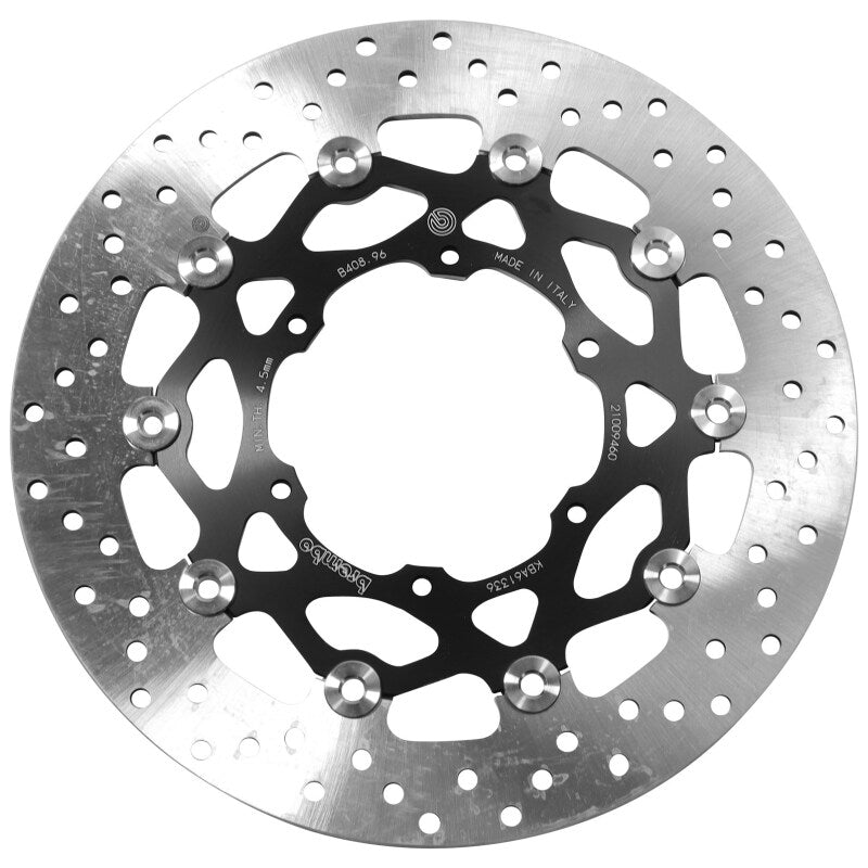 Brembo OE 1993 BMW F/ST 650CC/BMW F GS 800CC 300x5mm Brake Disc - Front Floating Brake Rotors - Slotted Brembo OE