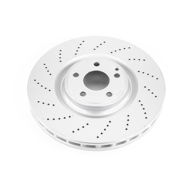 Power Stop 12-18 Mercedes-Benz CLS550 Front Evolution High Carbon Geomet Coated Rotor Brake Rotors - OE - Cryo PowerStop