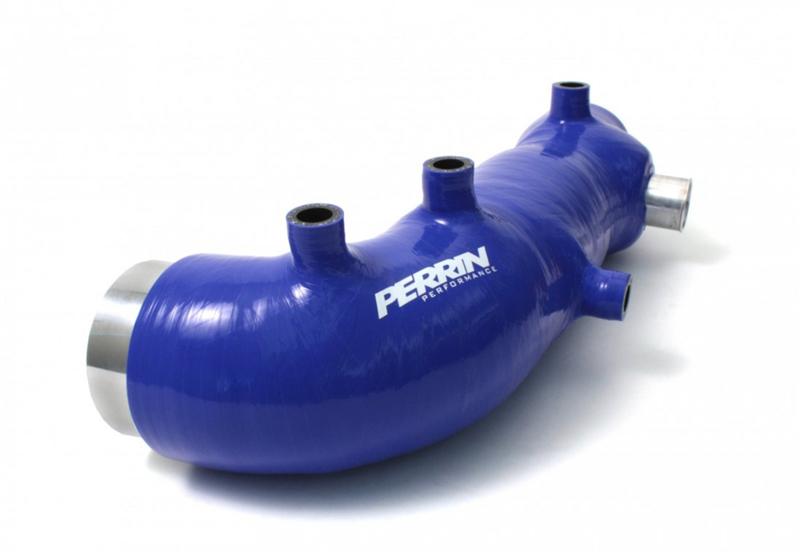 PERRIN 02-07 Subaru WRX / 04-21 STI / 04-08 Forester XT Turbo Inlet Hose - Blue Air Boxes Perrin Performance