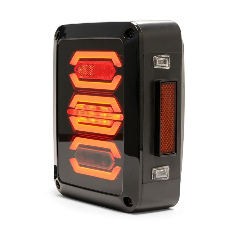 DV8 Offroad 07-18 Jeep Wrangler JK Octagon LED Tail Light Tail Lights DV8 Offroad