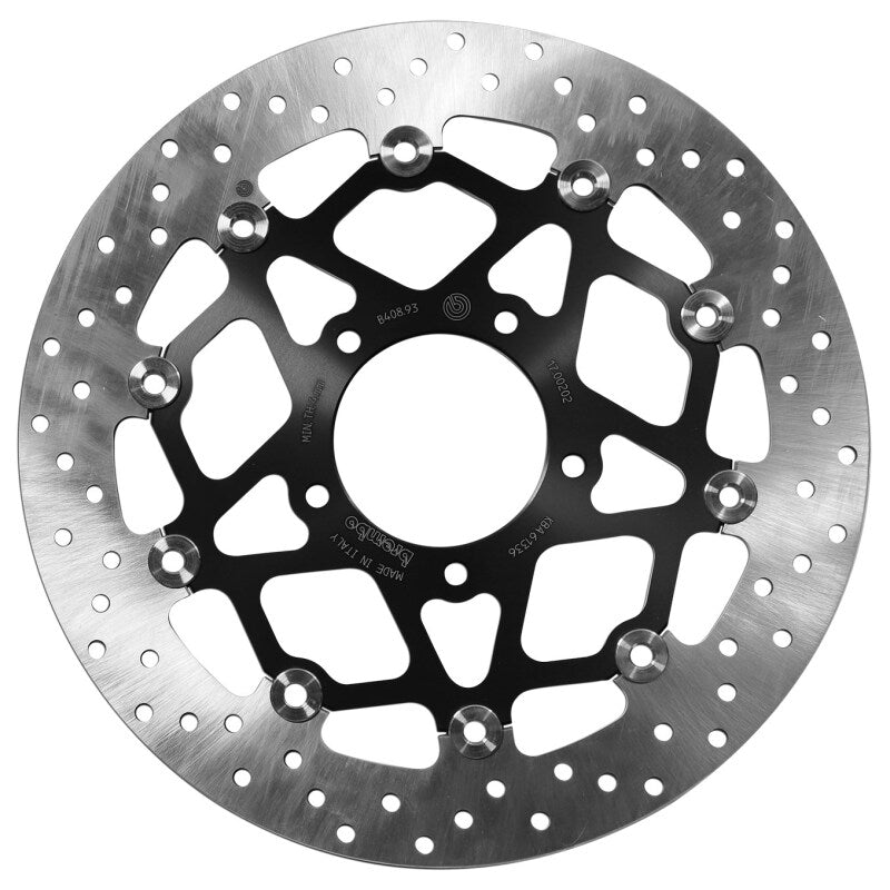 Brembo OE 12-17 Mv Agusta Brutale 675cc 320x4.5mm Brake Disc - Front Floating Brake Rotors - Slotted Brembo OE