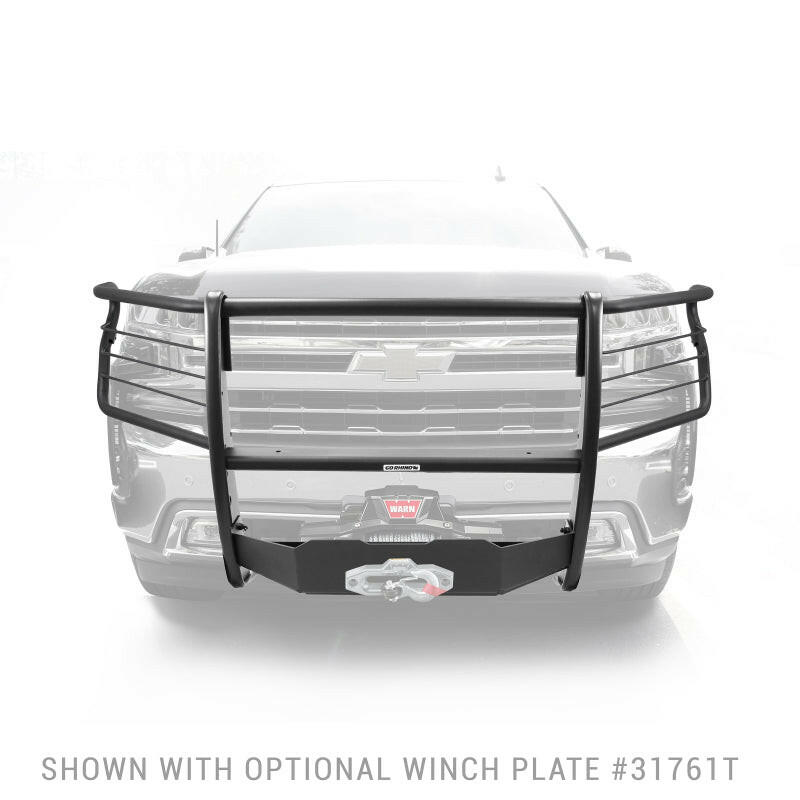 Go Rhino 19-20 Chevrolet Silverado 1500 3000 Extreme Series StepGuard - Textured Black Grille Guards Go Rhino