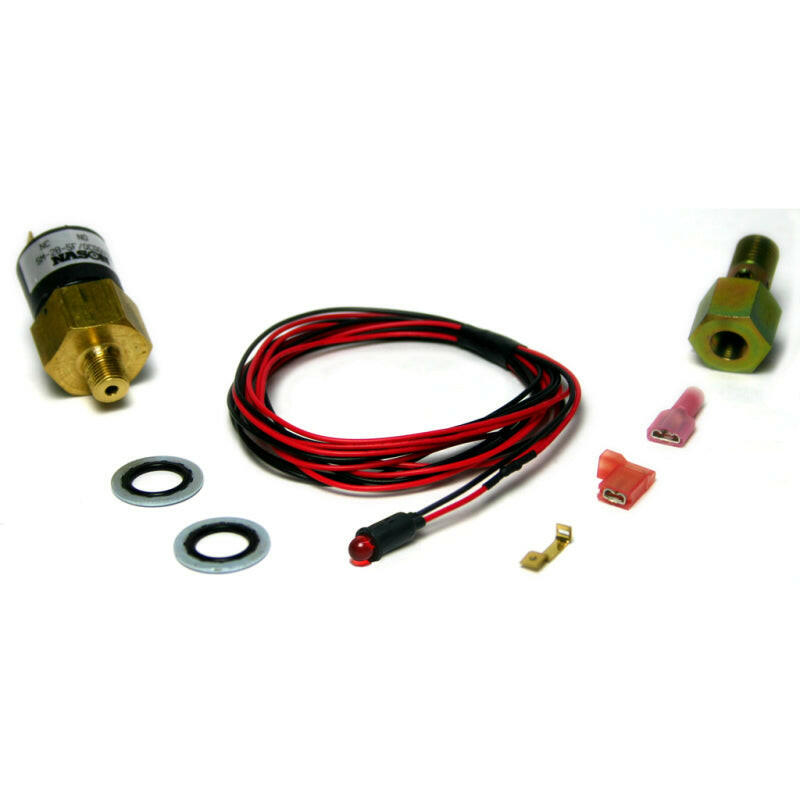 BD Diesel Low Fuel Pressure Alarm Kit Amber LED - 1998-2007 Dodge 24-valve Gauges BD Diesel