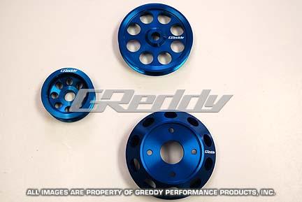 GReddy S14/S15 Pulley Kit Pulleys - Crank, Underdrive GReddy