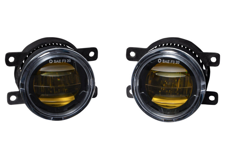 Diode Dynamics Elite Series Type A Fog Lamps - Yellow (Pair) Fog Lights Diode Dynamics