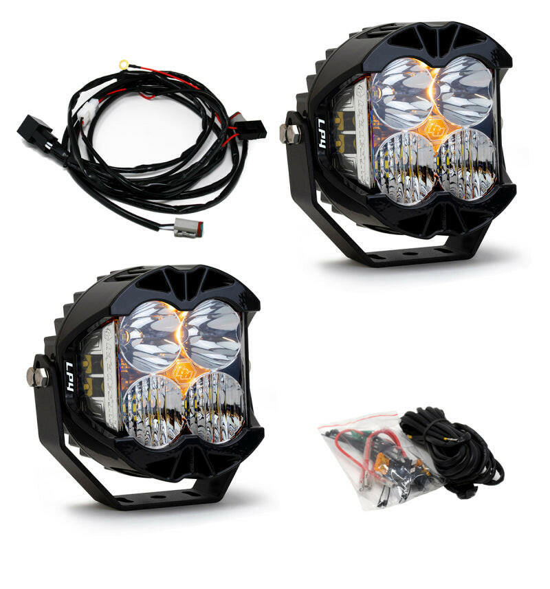 Baja Designs LP4 Pro Driving/Combo LED - Clear (Pair) Light Bars & Cubes Baja Designs