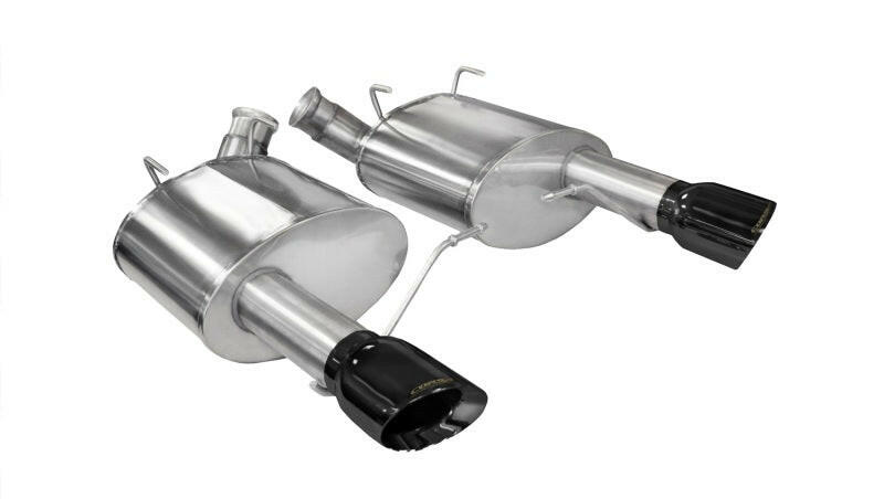 Corsa 2011-2014 Ford Mustang GT/Boss 302 5.0L V8 Black Sport Axle-Back Exhaust Axle Back CORSA Performance