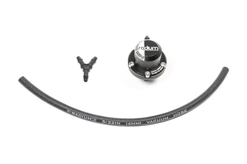 Radium Engineering Fuel Pulse Damper - XR 8AN ORB - Swivel Fuel Components Misc Radium Engineering