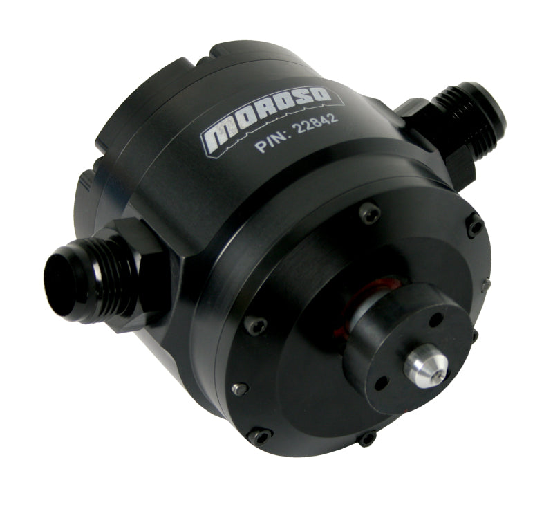 Moroso Enhanced Design 4 Vane Vacuum Pump w/o Adjustable Mounting Bracket Vacuum Pumps Moroso