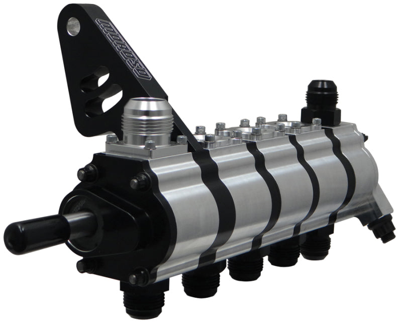 Moroso T3 Series Dragster 5 Stage Dry Sump Oil Pump - Tri-Lobe - Left Side - .900 Pressure Oil Pumps Moroso